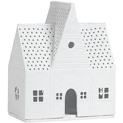 Räder, Kerzenständer, Lebkuchen Lichthaus gross 16,5 x 9 x 20 cm
