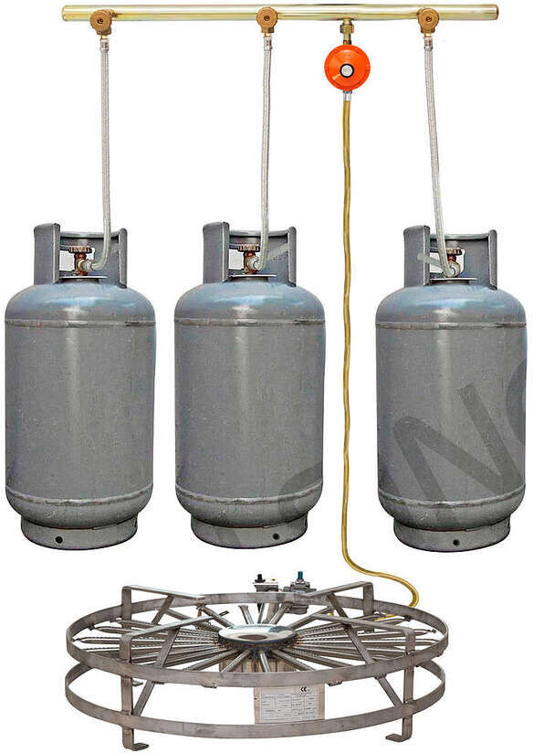 Polsinelli Unité pour 3 bouteilles de gaz GPL