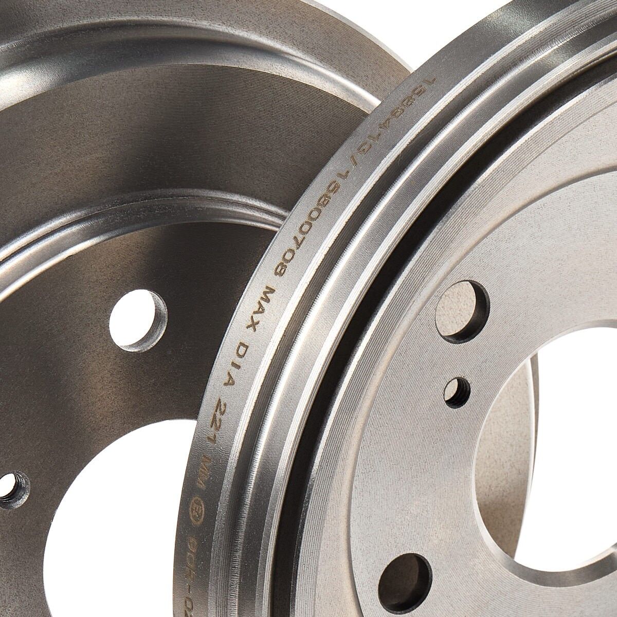 RIDEX 123B0252 Brake drum