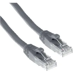 ACT Grey 30 meter U/UTP CAT6 patch cable snagless with RJ45 connectors. Cat6 u/utp snagless gy 30.00m (U/UTP, CAT6, 30 m), Netzwerkkabel