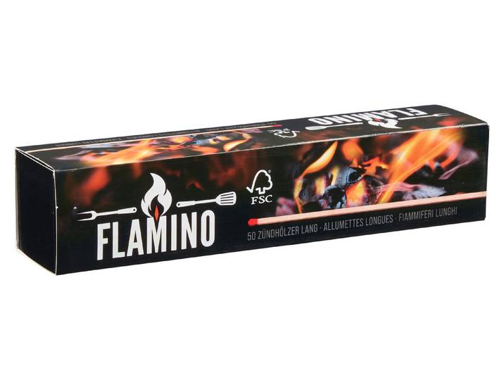 Flamino Zündhölzer Lang 20 cm 50 Stück