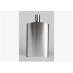 Relags Flachmann Brush breit 125ml, Flachmann, Weiss, Grau