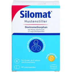 Silomat Hustenstiller Dmp M.honig-Geschmack 7.7 mg 40 ST