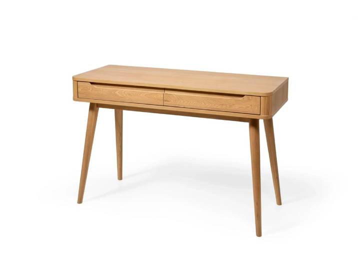 Console en chêne massif, finition mat