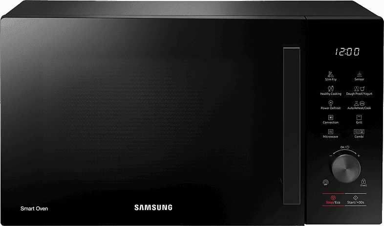 Microondas con horno – Samsung MC28A5137CK/E1, 900 W, 6 niveles, 28 l, Por Convección, Negro