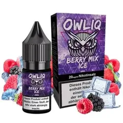 OWLIQ Berry Mix Ice NicSalt Liquid 10ml / 20mg