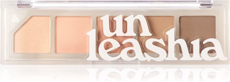 Unleashia Mood Shower Eye Palette eyeshadow palette shade NO.1 Vanilla Shower 1 pc