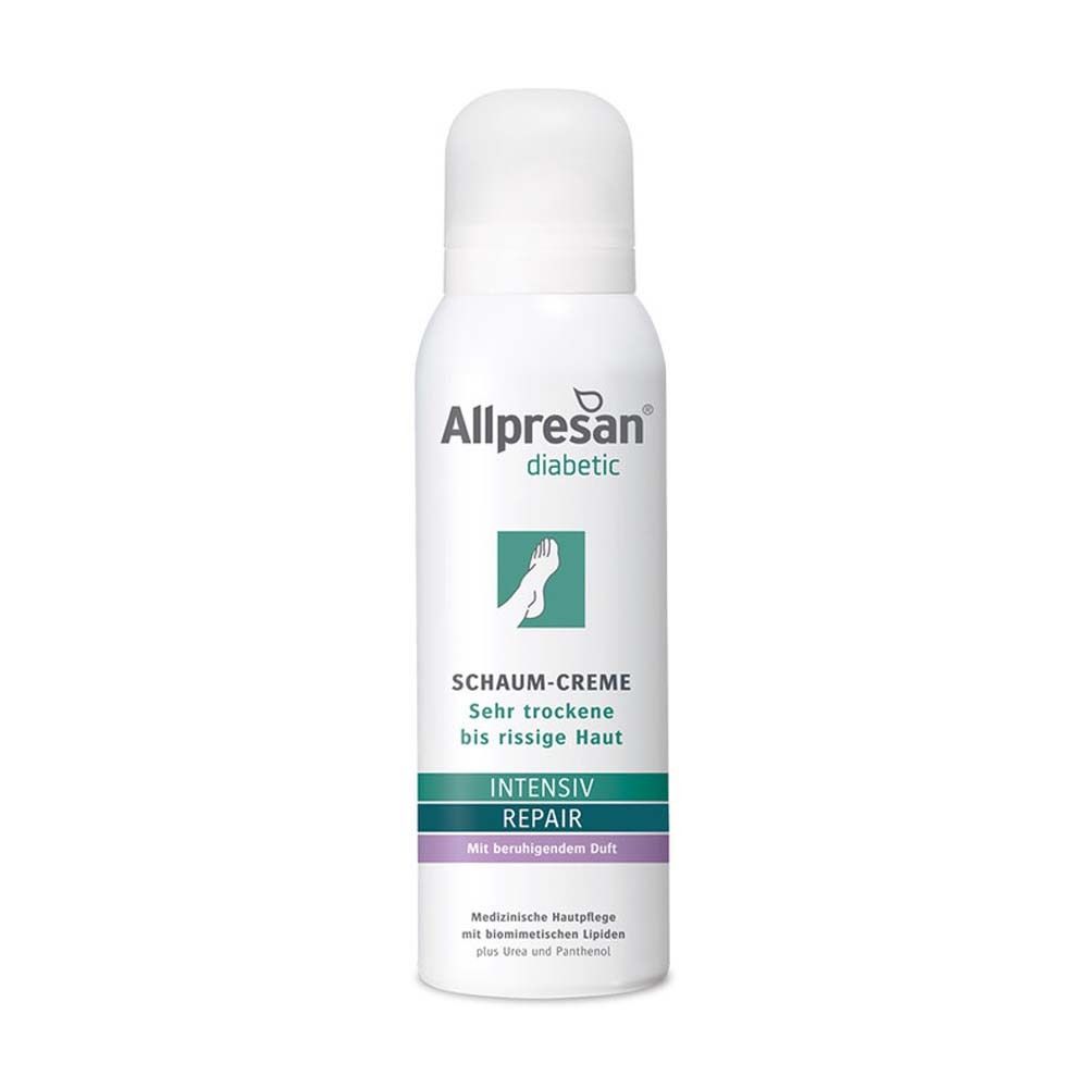 Allpresan diabetic Inten.+Repair m.Urea beruh.Duft 125 ml Schaum