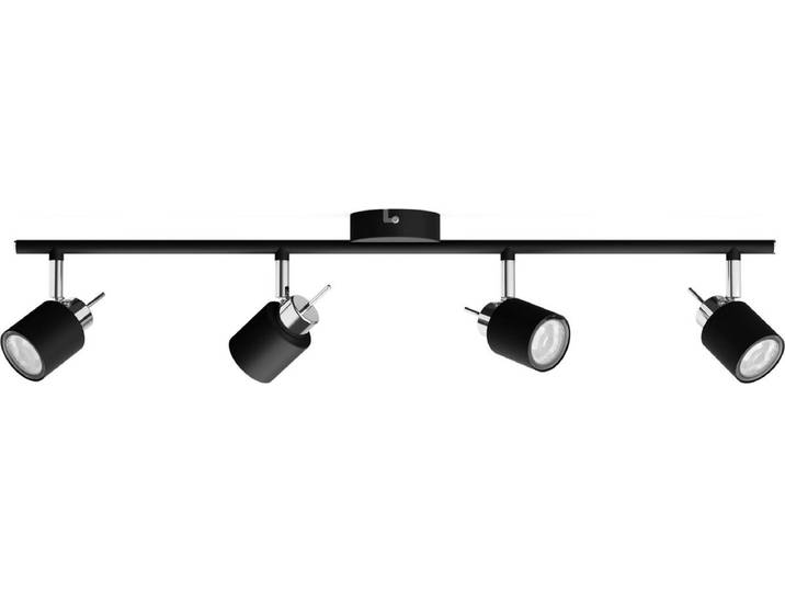 Philips Meranti opbouwspot - 4-lichts - zwart