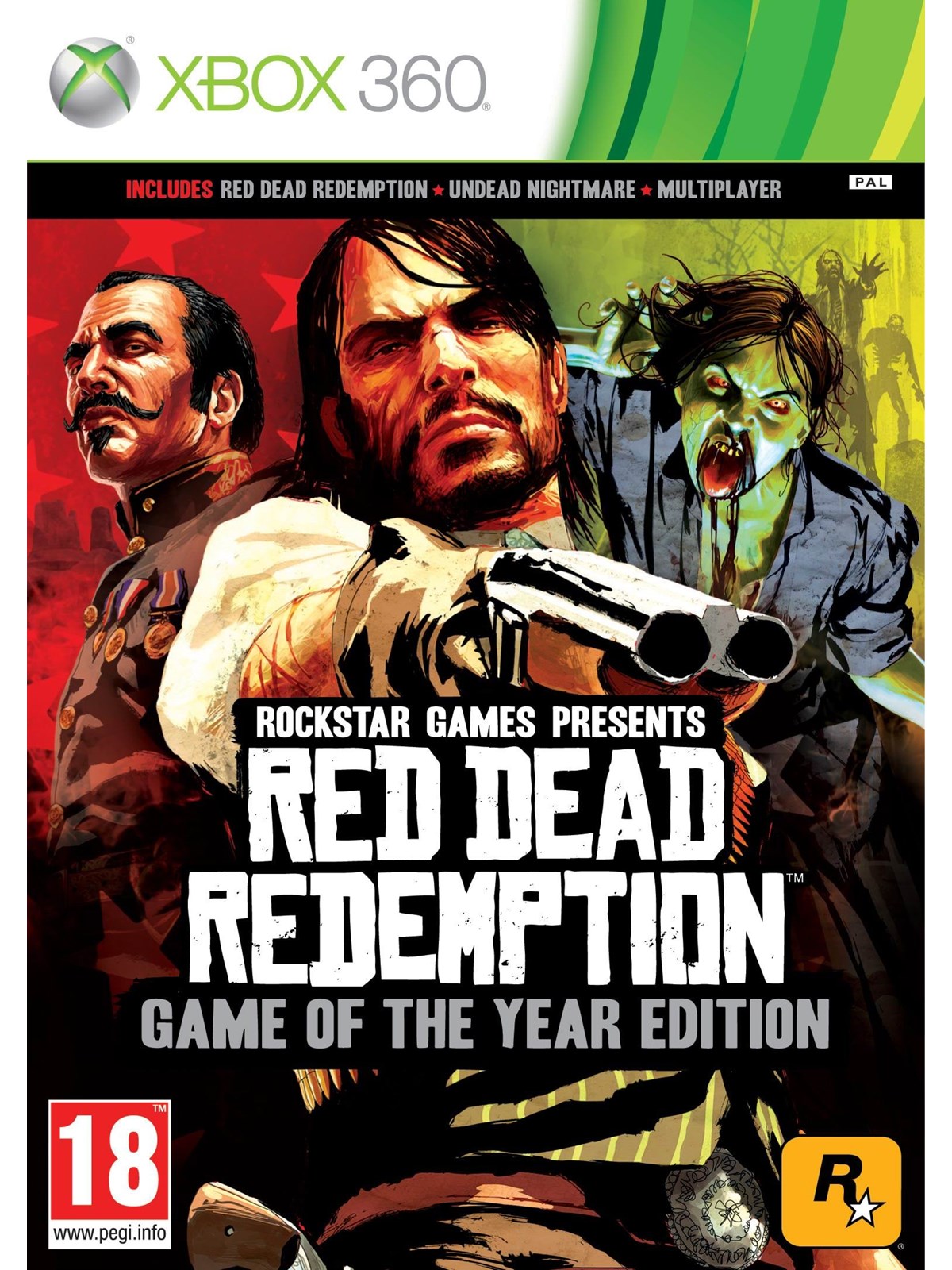Red Dead Redemption (Game of the Year Edition) - Microsoft Xbox 360 - Action - PEGI 18