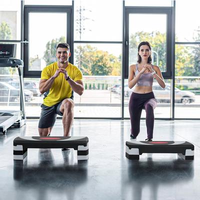 Drop Dash Deals Adjustable Aerobic Step Platform For Home Workout Cardio Stepper Fitness Bench Adjustable Aerobic Step Platform For Home Workout Cardio Stepper Fitness Bench