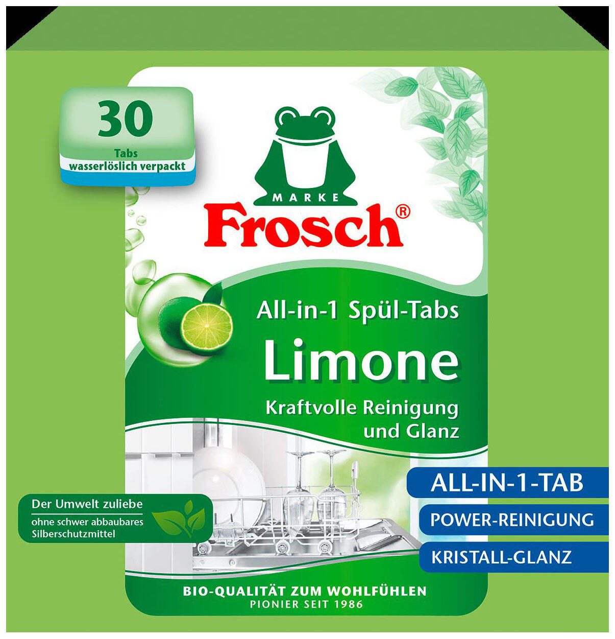 Frosch® Spülmaschinentabs Limone 30 St. 5761510005