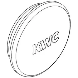 KWC Aquarotter Verschlusskappe, AQUALINE, Kunststoff, 2000104841, 2000104841 2000104841