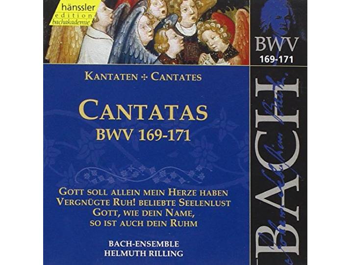 Bach-Ensemble/Helmuth Rilling - Cantatas Bwv169-171(Gott Soll Allei