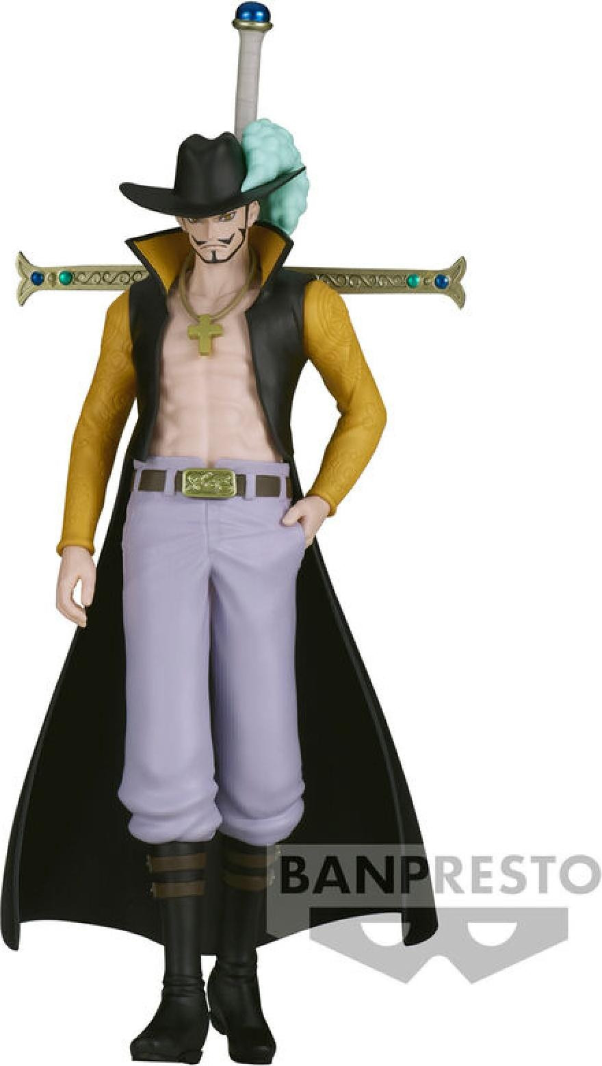 Banpresto One Piece: The Shukko - Dracule Mihawk Figuur