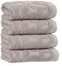 Ozan Premium Home 100% Genuine Turkish Cotton Patchouli Hand Towels (Set of 4)