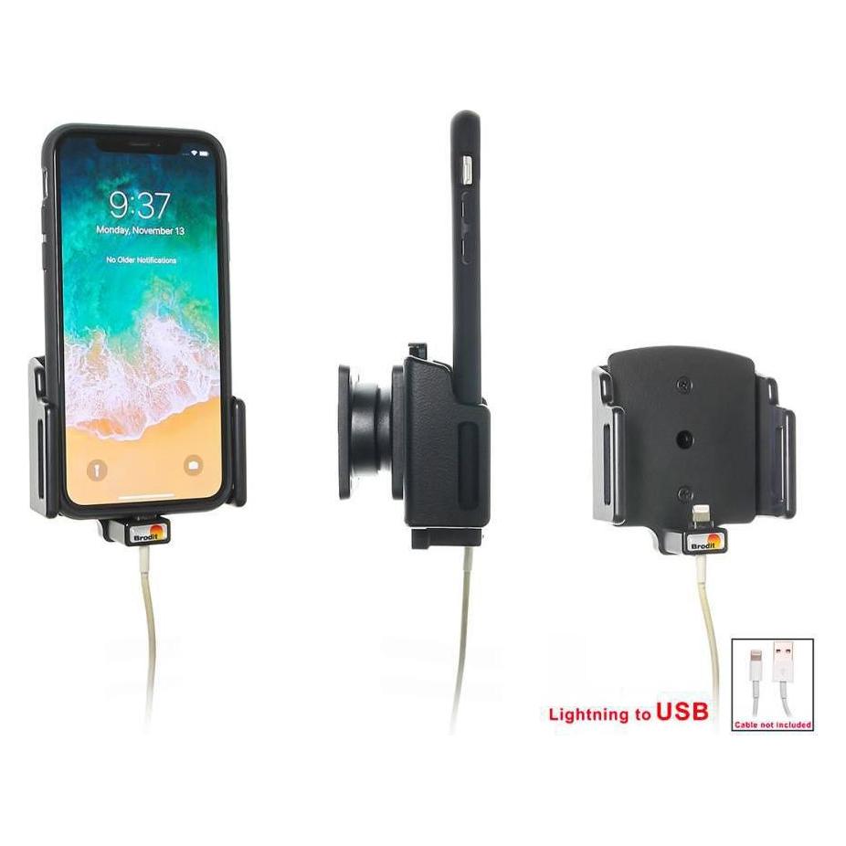 Brodit 714013 Halterung Handy/Smartphone Schwarz Passive Halterung (714013)