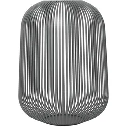 Windlicht Lito L | Ø 33 cm, H 45 cm Steel Gray