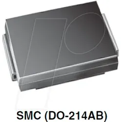 SMCJ5.0A VIS - TVS-Diode, Unidirektional, 5 V, 1500 W, DO-214AB/SMC