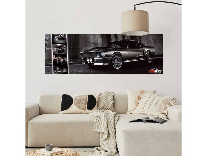 Poster Ford Matériau : Papier Motif : Véhicules Noir/Noir 53 x 158 x 0cm
