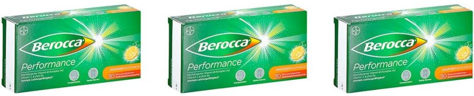 BEROCCA Performance Brausetabletten 3x30stk
