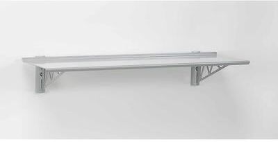 Wallscapes Puzzle Shelf Kit - Silver Metal with Bracket