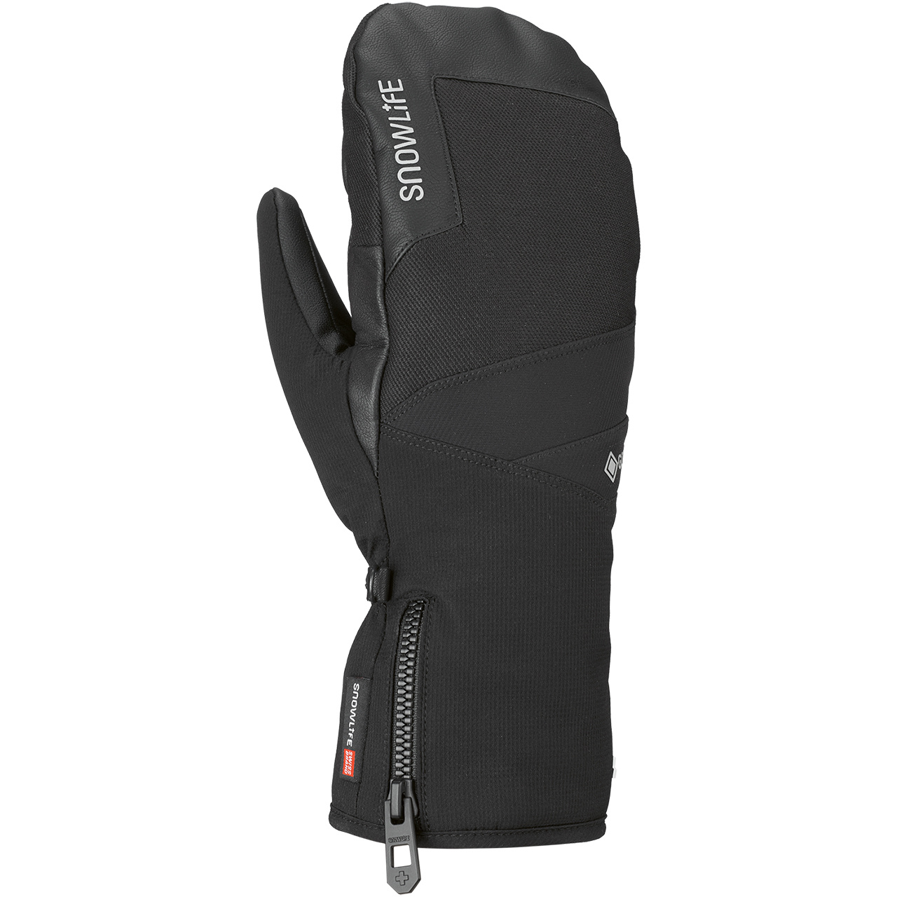 Snowlife Damen Fäustling SUPER GTX PRIMALOFT black - L = 7,5