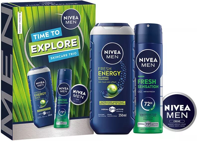 Nivea - MEN Geschenkset Time to Explore, Set