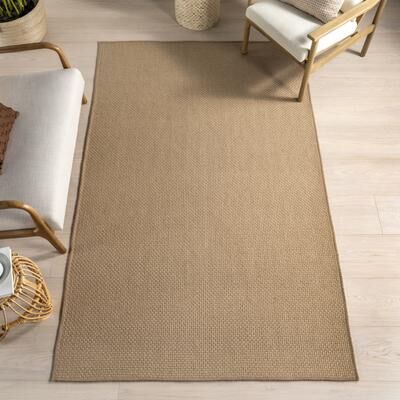 Nuloom Ainara Solid Handmade Jute Area Rug