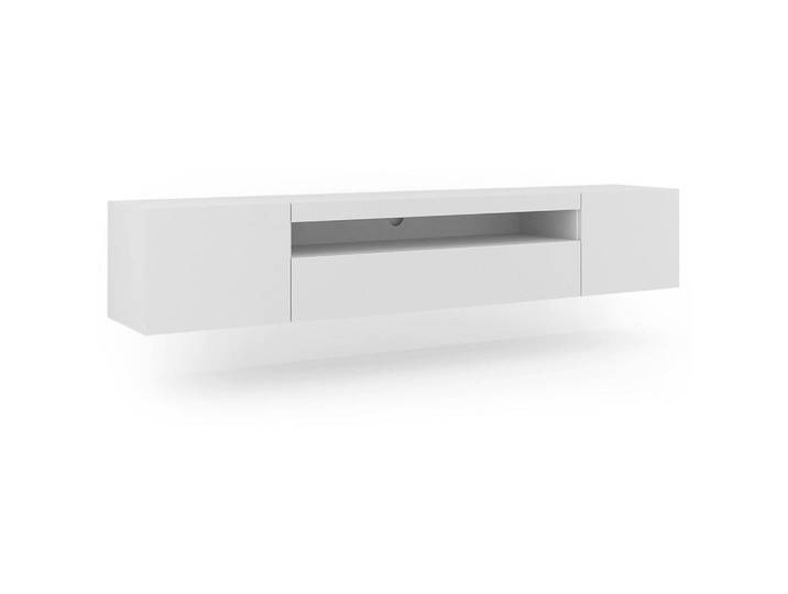Petits-meubles Tv-Möbel Aurus Weiß, 200x36x37 cm, Wohnzimmer, TV Möbel, TV-Ständer