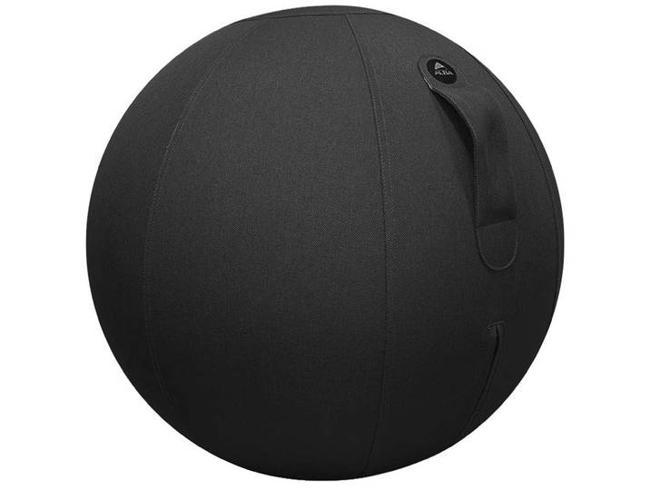 Alba ErgoBall - Siège ballon ergonomique - Tissu Noir