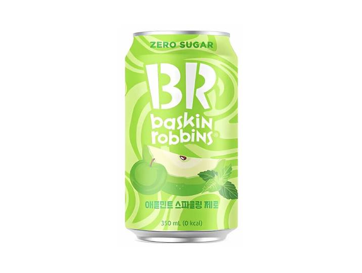 Baskin Robins Zero Boisson Pétillante Pomme Menthe 350 ml