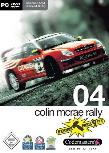 Codemasters - Colin McRae Rally 04 [Hammerpreis] - Preis vom 27.09.2026 03:53:48 h
