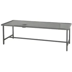 Virtus rechter Sortiertisch mit Loch, für Maschinenausgang links, B=1600 mm (Z/E717093)