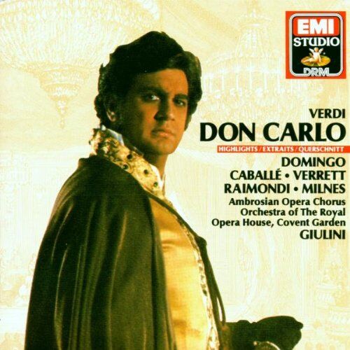 Domingo - Verdi: Don Carlo (Großer Querschnitt) [italienische ] - Preis vom 09.10.2026 07:28:09 h