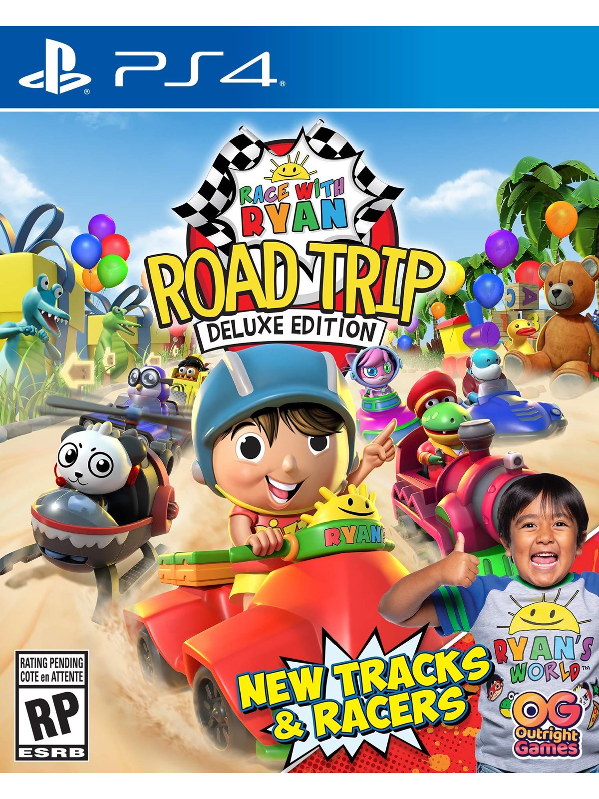 Race with Ryan: Road Trip (Deluxe Edition) - Sony PlayStation 4 - Rennspiel - PEGI 3