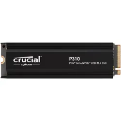 CRUCIAL P310 SSD 2TB, M.2 2280 / M-Key / PCIe 4.0 x4, Kühlkö