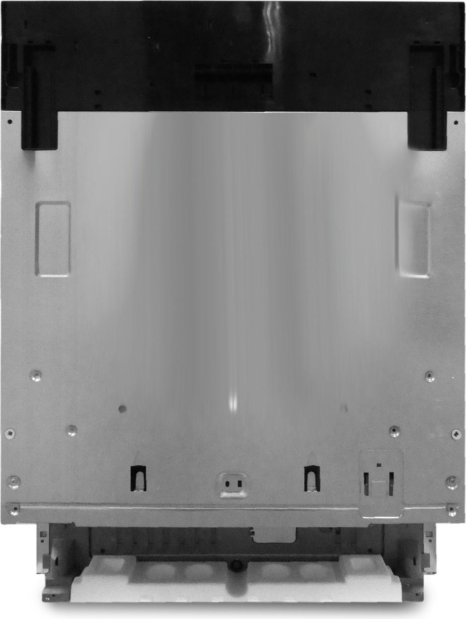 Bauknecht B8I HP42 LC, Voll integriert, Standardgröße (60 cm), Schwarz, 1,3 m, 2 Korb/Körbe, höher