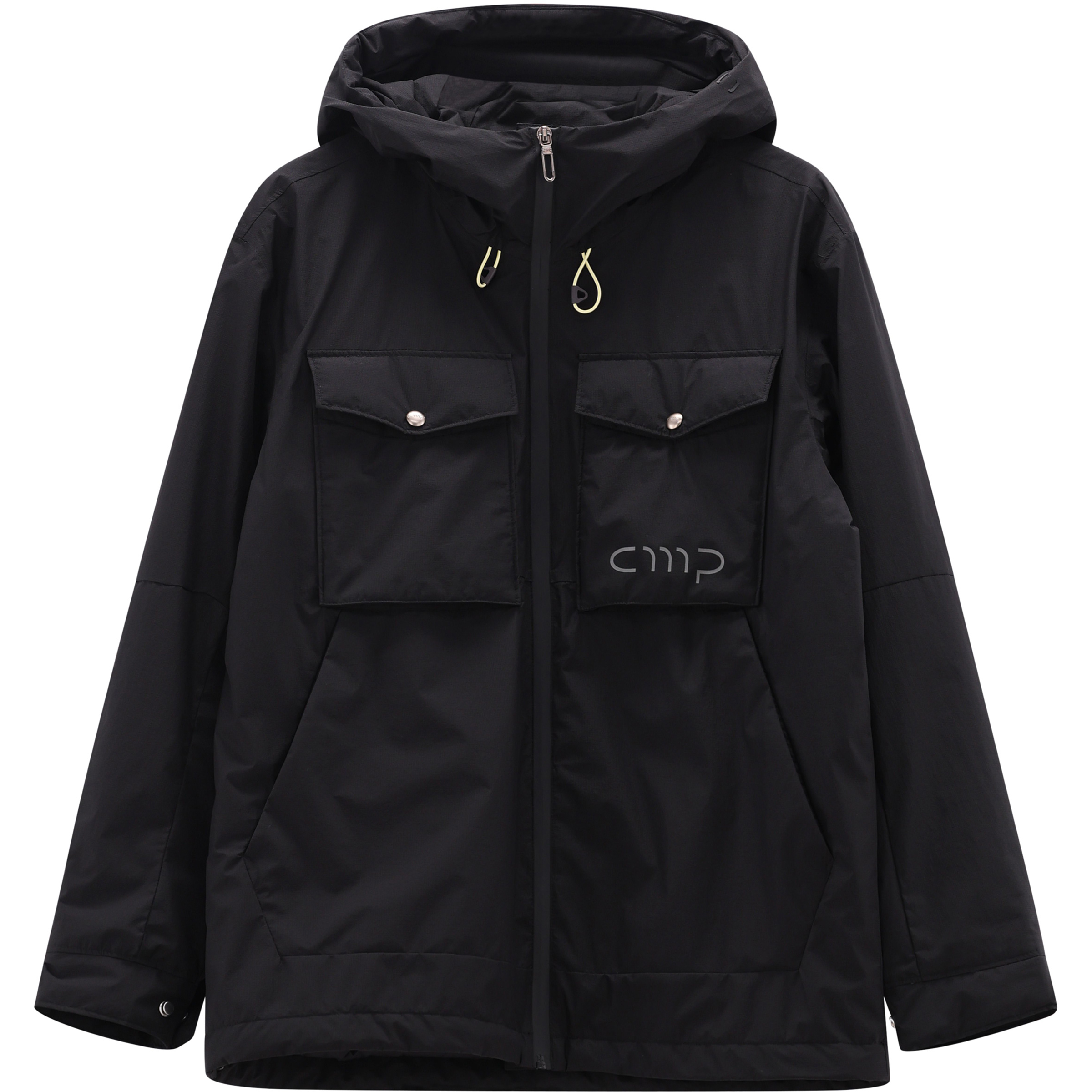 CMP Herren Kunstfaserjacke schwarz Größe S Lifestyle Windabweisend
