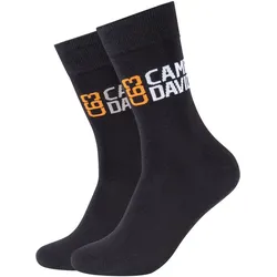 2er Pack Camp David Casual Legend Crew Socken Herren 9999 - black 43-46