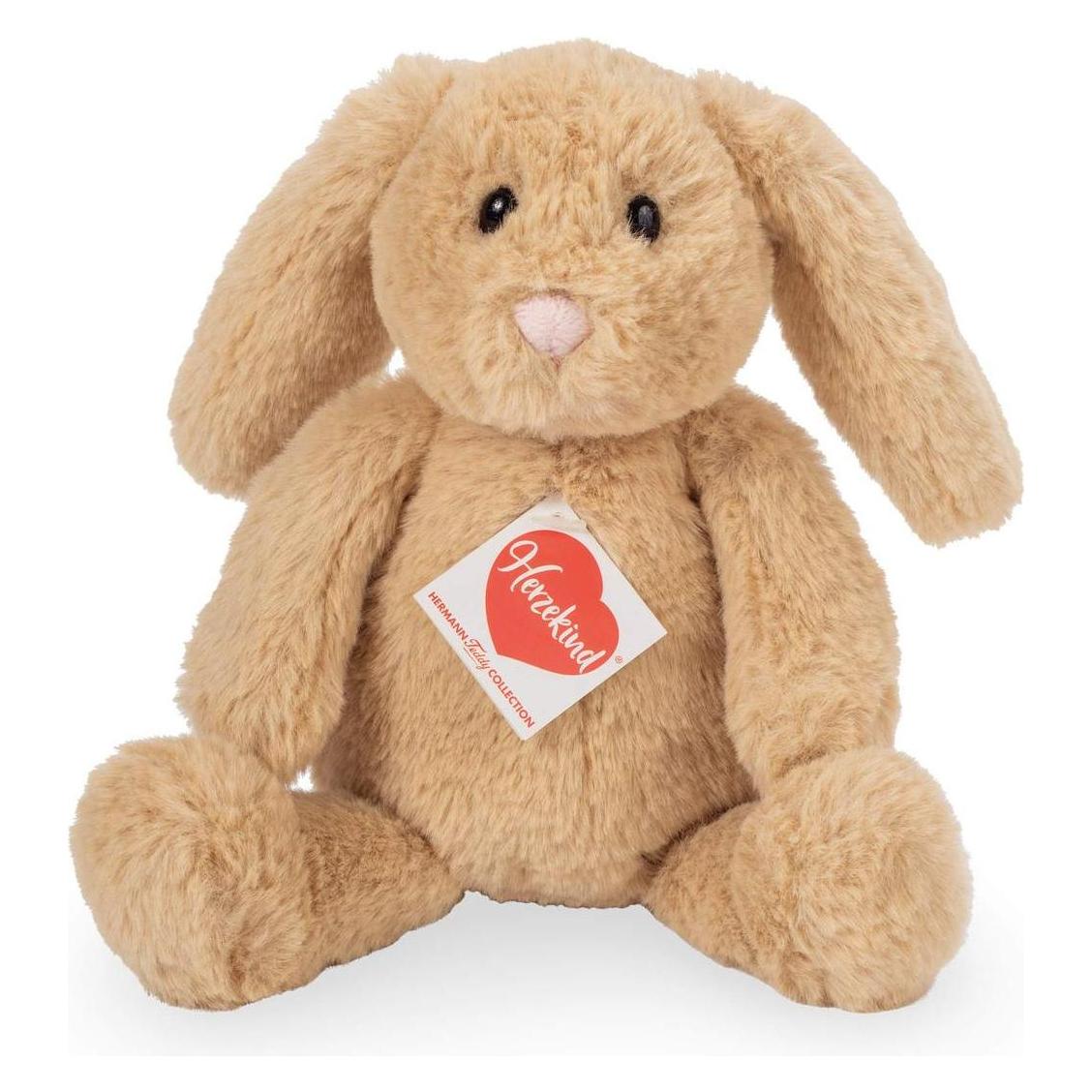 Teddy Hermann 93910 - Häschen Anny, Bauernhoftiere, Plüschtier, Stofftier, 23 cm (8 cm) (TH939108)