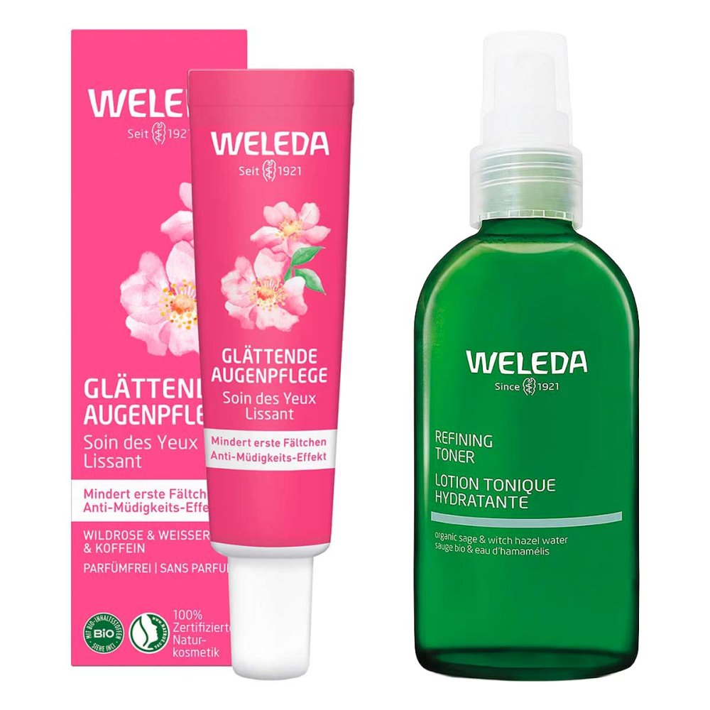 Glättende Augenpflege Wildrose & Refining Hydra Toner 08108657