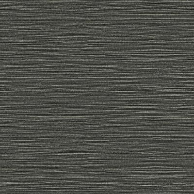 Advantage Hazen Black Shimmer Stripe Wallpaper