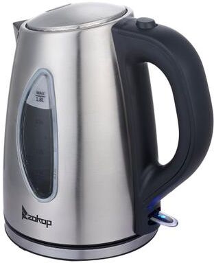 NO 110V 1500W 1.8L Stainless Steel Electric Kettle with Water Window