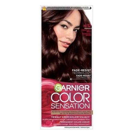 Garnier Color Sensation Creme farba do włosów 4.12 Świetlisty Brąz (4.12 Świetlisty Brąz) (46963849)