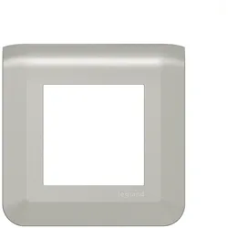 Legrand 079302L Rahmen 2-modulig horizontal Mosaic Aluminium