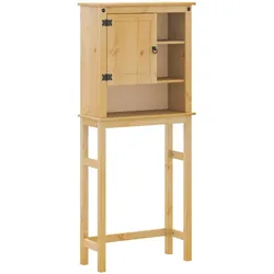 vidaXL Waschmaschinenschrank Corona Massivholz Kiefer