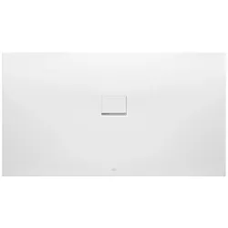 Villeroy & Boch Squaro Infinity rechteckige Duschwanne Stone White 1000x900x40mm, 23,9 kg, Antirutschklasse C