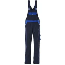 MASCOT Monza Latzhose mit Knietaschen IMAGE Marine / Kornblau 42 - 00962-630-111-82C42 - Marine / Kornblau