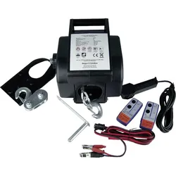 Berger & Schröter, Fördertechnik, Seilwinde lb2000 boat Zugkraft (stehend)=622kg Zugkraft (rollend)=1361kg Funk-Fer